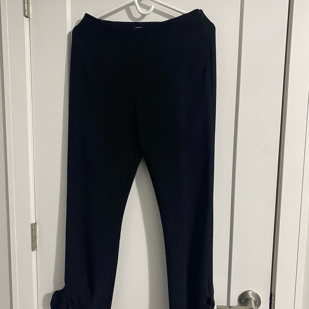 Cinq-à-sept silk-like pants